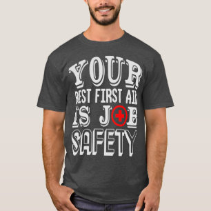 Camiseta servicio de rescate trabajo paramédico primer ayud