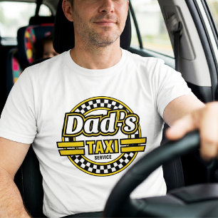 Camiseta Servicio de Taxi de Papá