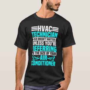 Camiseta Servicio de técnico de HVAC Técnico de HVACR Mecán
