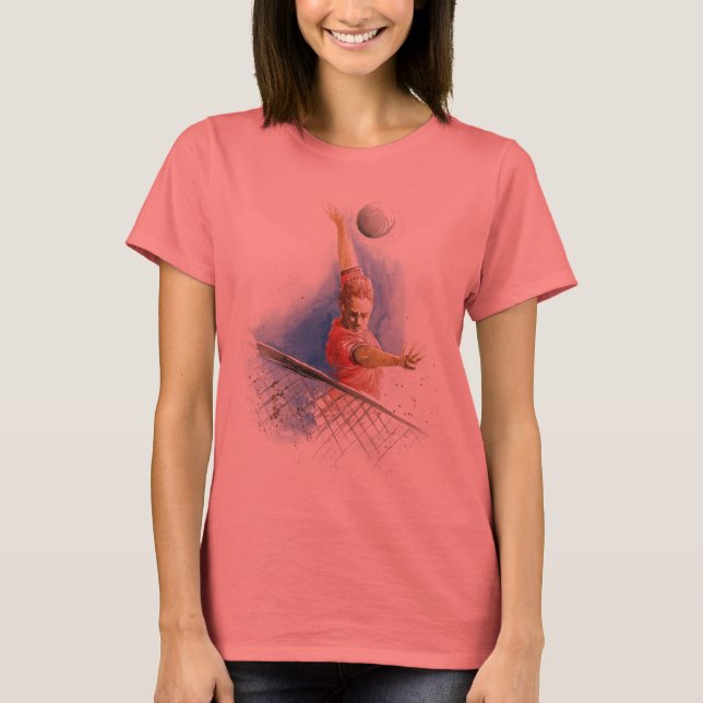 Camiseta Servicio de voleibol (Anverso)