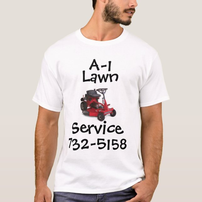 Camiseta Servicio del césped A-1 (Anverso)
