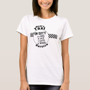 Camiseta Servicio del taxi de la mamá