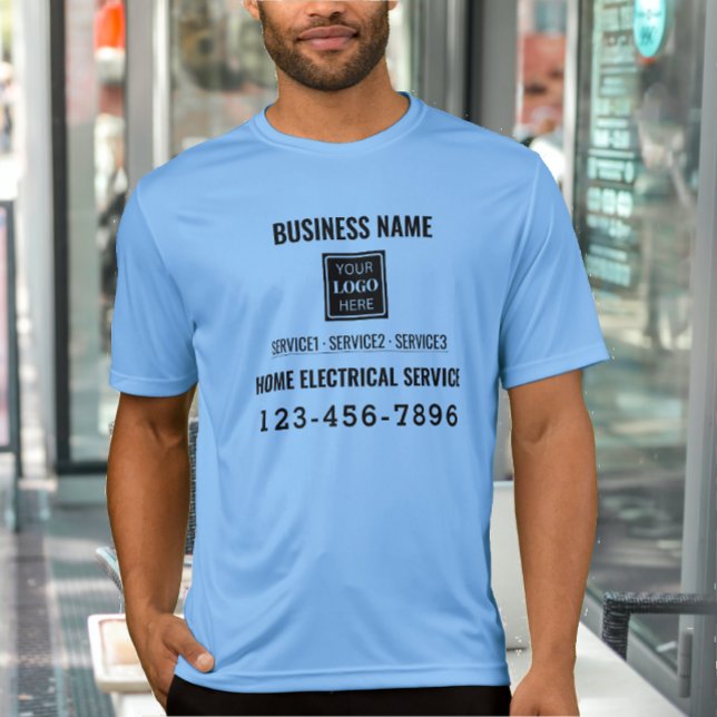 Camiseta Servicio eléctrico residencial Código QR Trabajo d (Subido por el creador)
