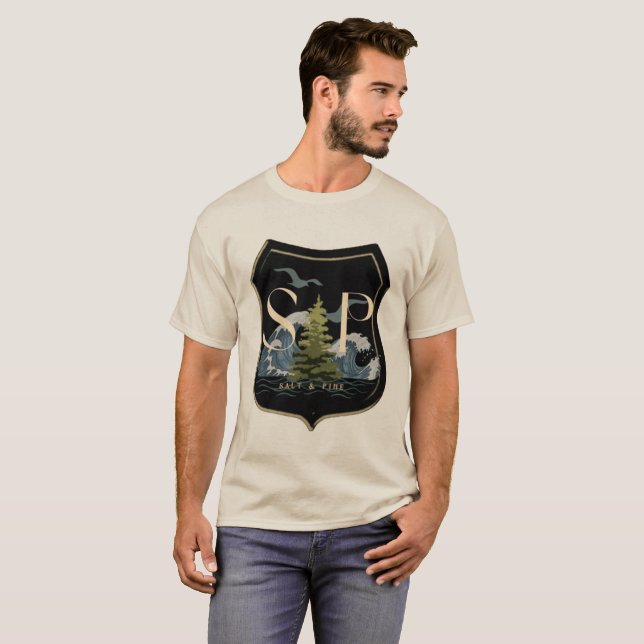 Camiseta Servicio Forestal De Sal Y Pino (Anverso completo)