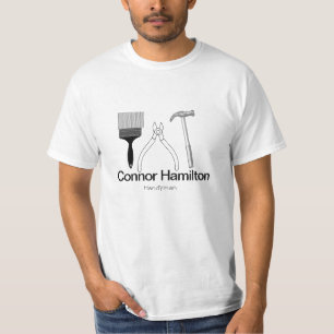 Camiseta Servicio Handyman de reparación en el hogar