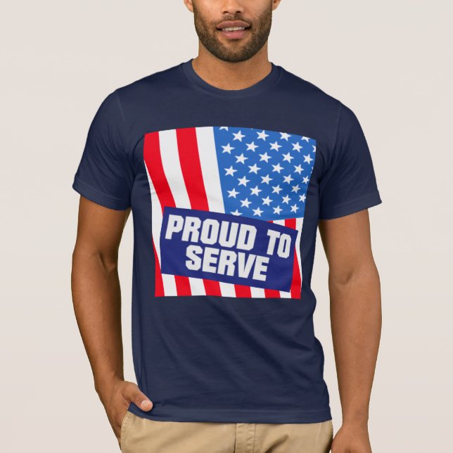 Camiseta Servicio militar de los E.E.U.U. (Anverso)