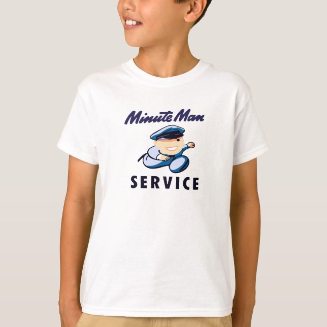 CAMISETA SERVICIO MINUTE MAN (Anverso)