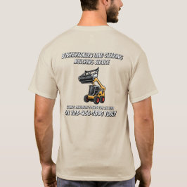 Camiseta Servicio personalizado de limpieza de terrenos con