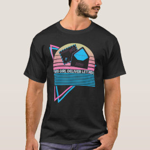 Camiseta Servicio Postal Cartero Retro Esta Chica Entregar 