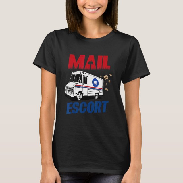 Camiseta Servicio Postal Mailman US Postman Worker (Anverso)