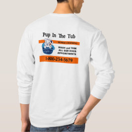 Camiseta Servicio profesional de peluquería canina