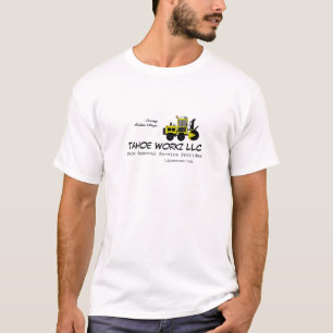 Camiseta Servicio T superior de la retirada de la nieve del
