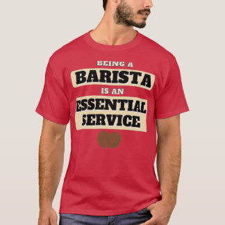 Camiseta Servicios de Barista