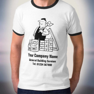 Camiseta Servicios de construcción y construcción