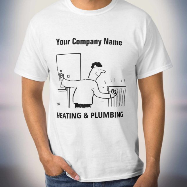 Camiseta Servicios de ingeniería de calefacción y fontanerí (Subido por el creador)