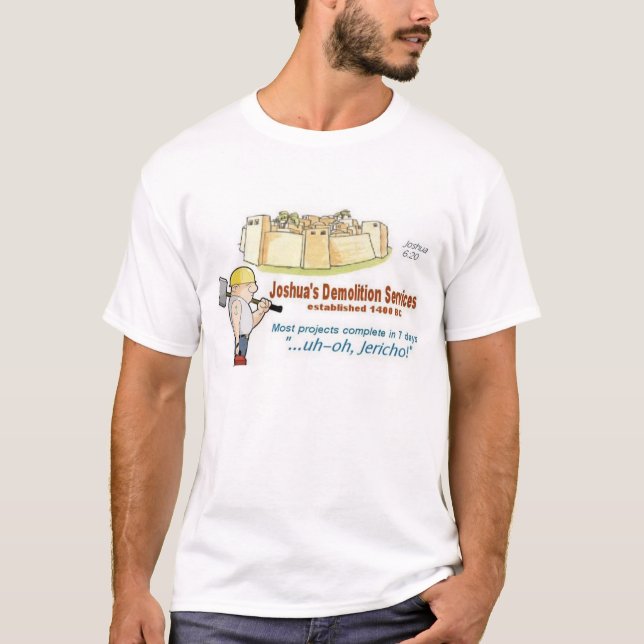 Camiseta Servicios de la demolición de Joshua (Anverso)