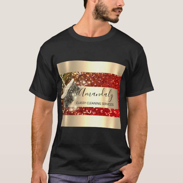 Camiseta Servicios de limpieza Casa de la Mujer Manteniendo (Anverso)