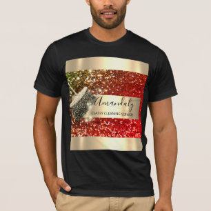 Camiseta Servicios de limpieza Casa de la Mujer Manteniendo