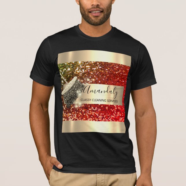 Camiseta Servicios de limpieza Casa de la Mujer Manteniendo (Anverso)