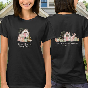 Camiseta Servicios de limpieza de casas únicas y acogedoras