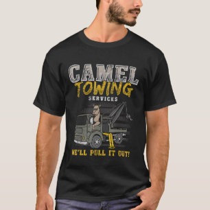 Camiseta Servicios De Remolque De Camellos Cita Humor Dice 