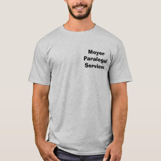 Camiseta Servicios del Paralegal de Moyer