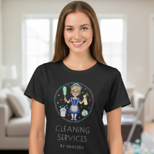 Camiseta Servicios Profesionales de Limpieza de Hogares Ser