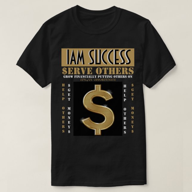 CAMISETA SERVIR A OTROS (Diseño del anverso)