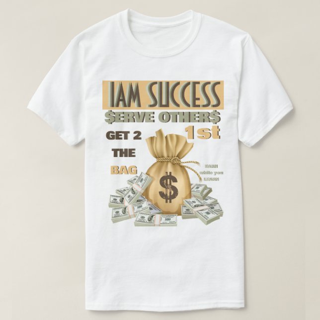 CAMISETA SERVIR A OTROS (Diseño del anverso)
