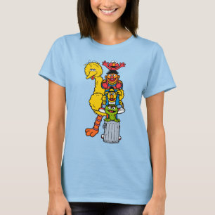 Camiseta Sesame Street Amigos de Sesame Street Posan