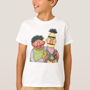 Camiseta Sesame Street Bert y Ernie Watercolor