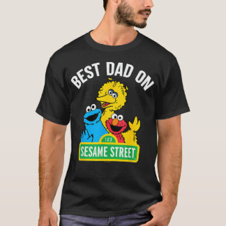 Camiseta Sesame Street Día del Padre Mejor Papá en Sesame