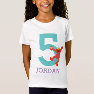 Camiseta Sesame Street   Elmo - Cumpleaños de Cupcake y Con