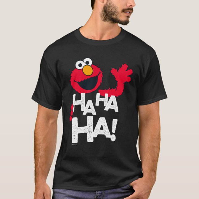 Camiseta Sesame Street | Elmo - ¡Ja Ja Ja! (Anverso)