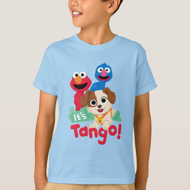 Camiseta Sesame Street | Es Tango con Elmo y Grover (Anverso)