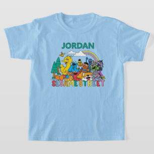 Camiseta Sesame Street Ola de Arcoíris