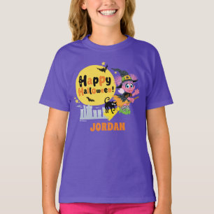 Camiseta Sesame Street   Patrón lindo de Halloween