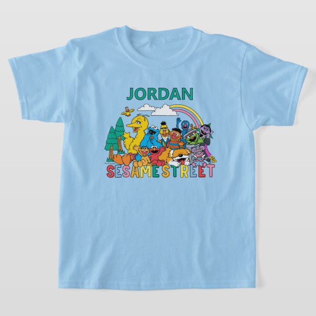 Camiseta Sesame Street | Rainbow Wave (Distribución)