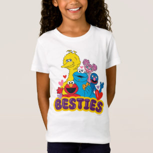 Camiseta Sesame Street Valentine Besties