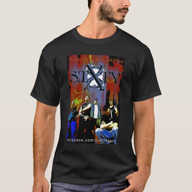 Camiseta Sesenta camisas de 8 posters (Anverso)