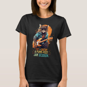 Camiseta Sesión de improvisación de gatos para chicos de Ro