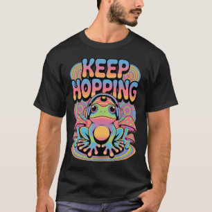 Camiseta Seta de Rana Rave Psicodélico