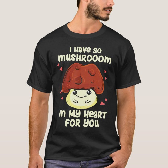 Camiseta Seta Vegana Vegetariana Fly Agaric (Anverso)