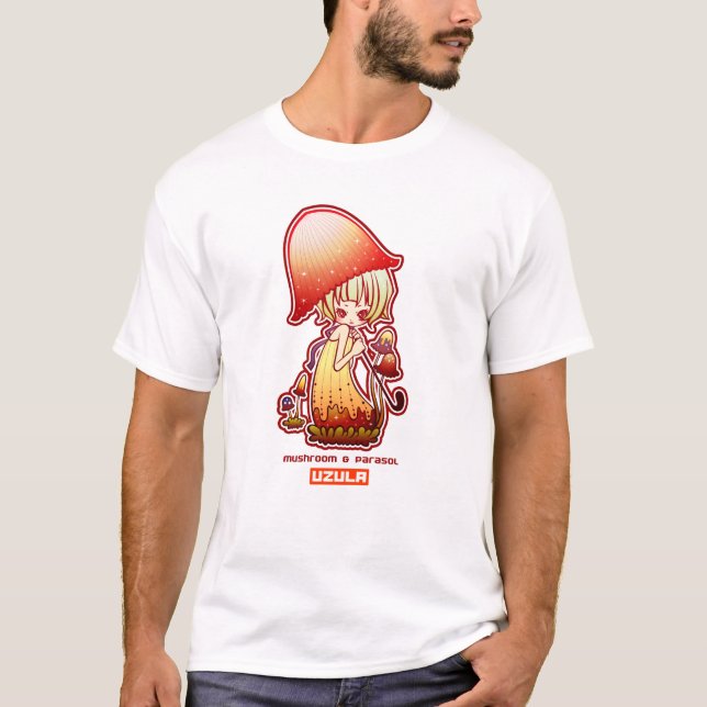 Camiseta Seta y parasol (Anverso)