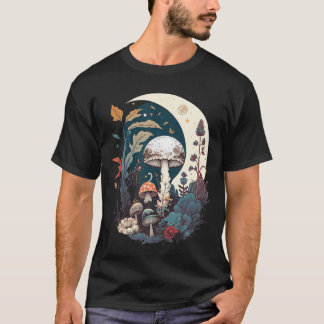 Camiseta Setas de Aesthetic Goblincore y Dark Cottagecore