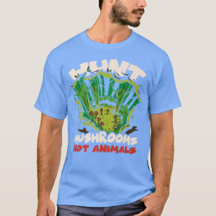Camiseta Setas de caza no animales hongos hongos micolog