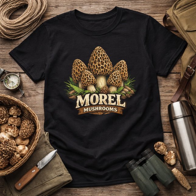 Camiseta Setas Morel del Bosque (Subido por el creador)
