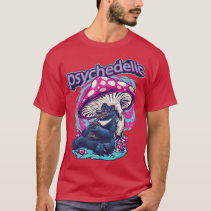 Camiseta Setas psicodélicas con Trippy Rave Festival Ra
