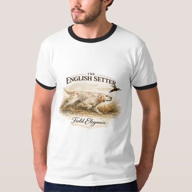 Camiseta Setter Inglés (Anverso)