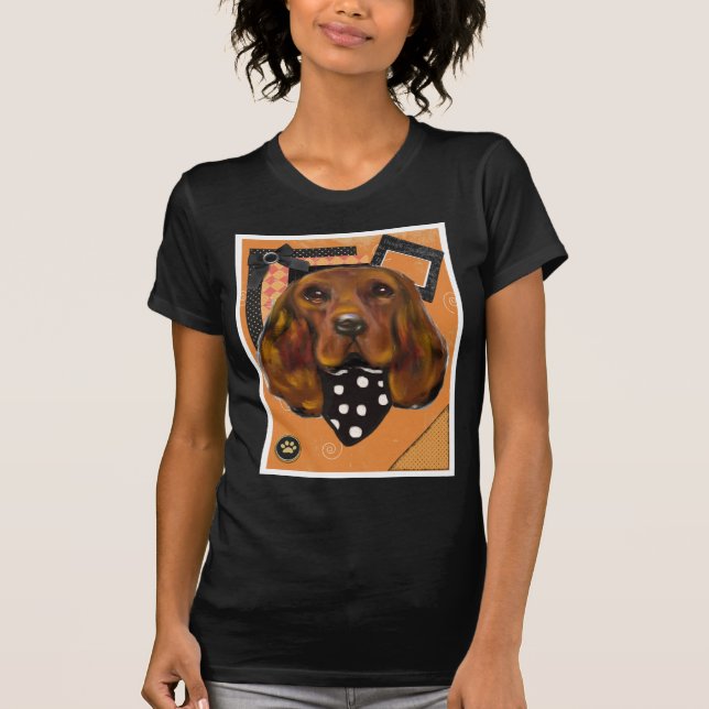 CAMISETA SETTER IRLANDÉS (Anverso)